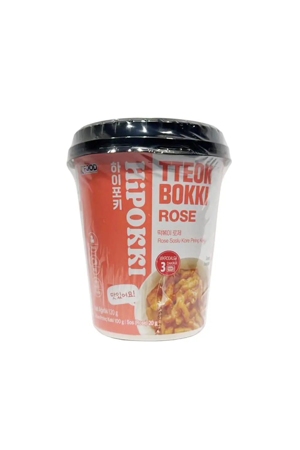 GOODPOKKİ Hipokki tteok Bokki Rose-Pirinç Keki Güllü 120 gr