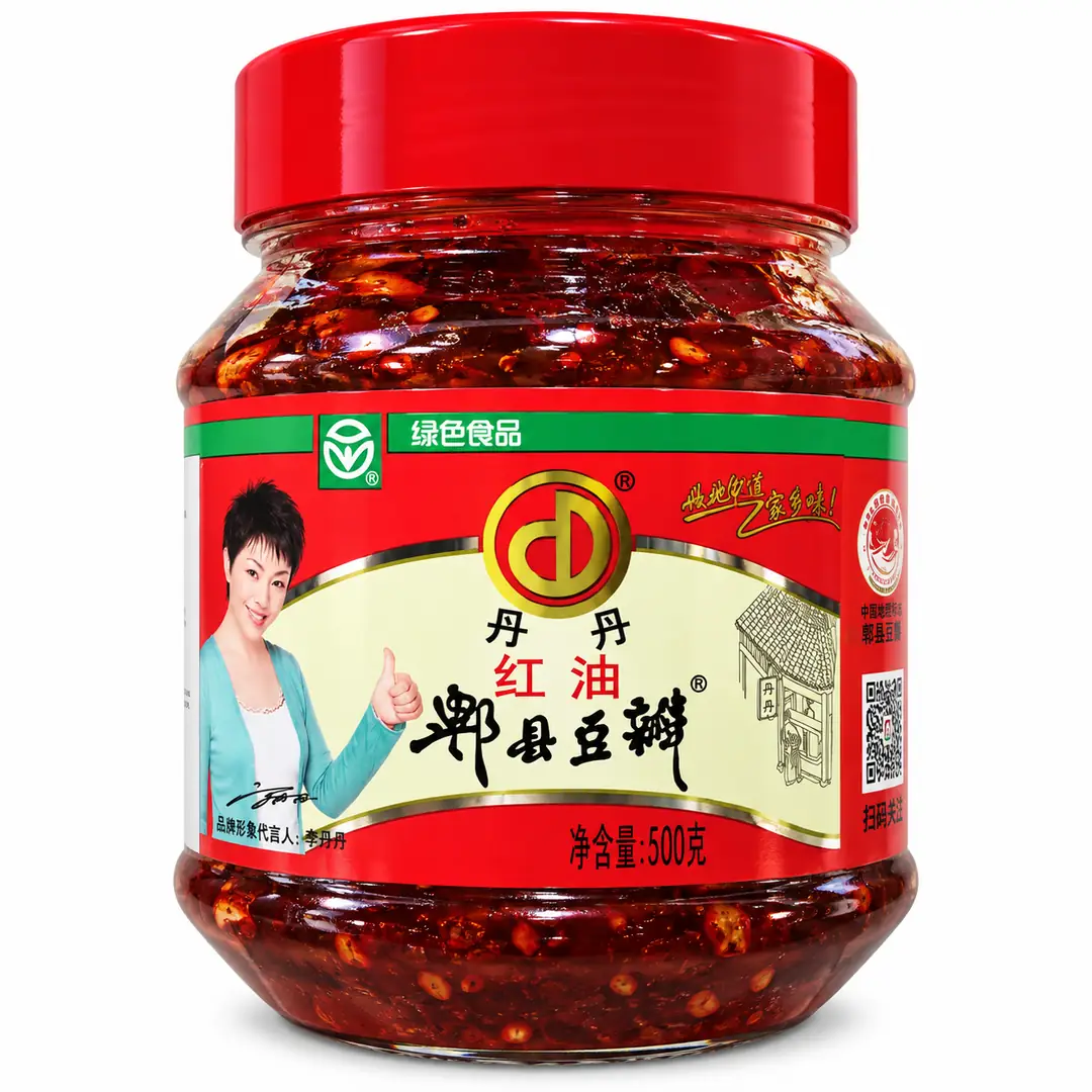 Dan Dan Pixian Acı Biber Sosu 500g – Pixian Fermented Bean Paste