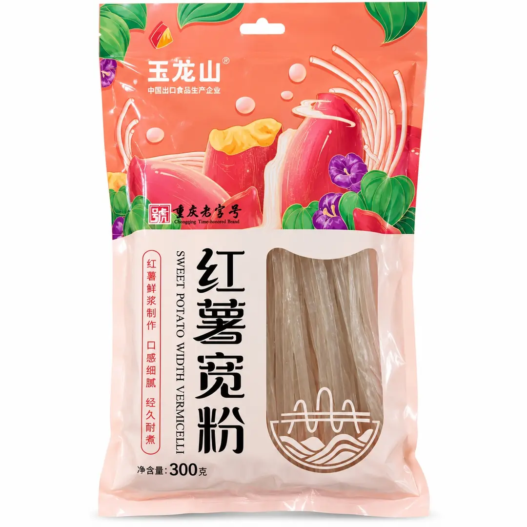 Tatlı Patates Geniş Şehriye 300g – Sweet Potato Wide Vermicelli