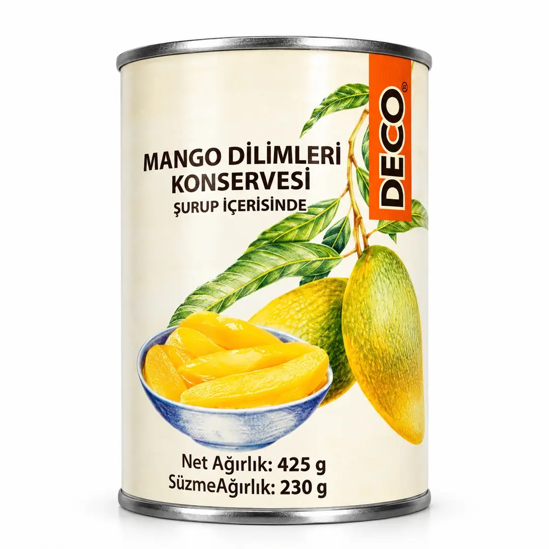 Deco Mango Dilimleri Konservesi 425g