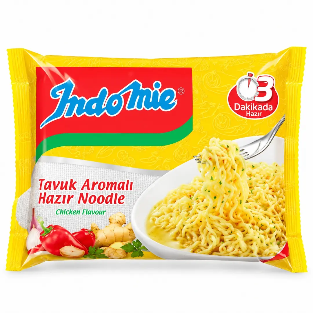 Indomie Tavuk Aromalı Hazır Noodle 75g (Chicken Flavour)