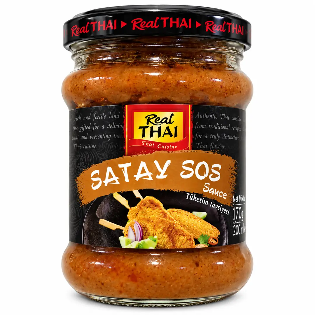 Real Thai Satay Sosu 170g – Satay Sauce