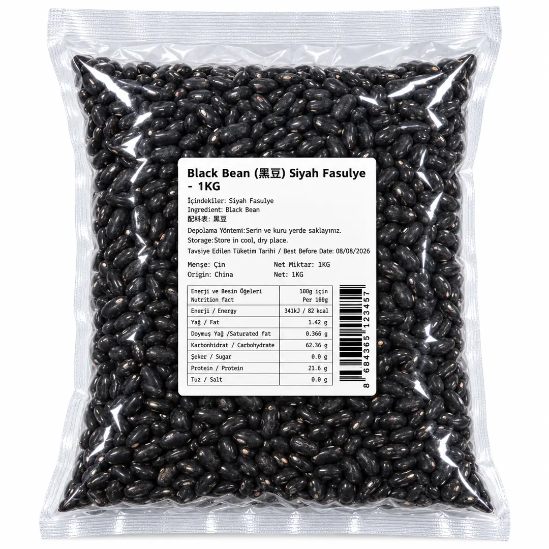 Siyah Fasulye 1KG – Black Beans