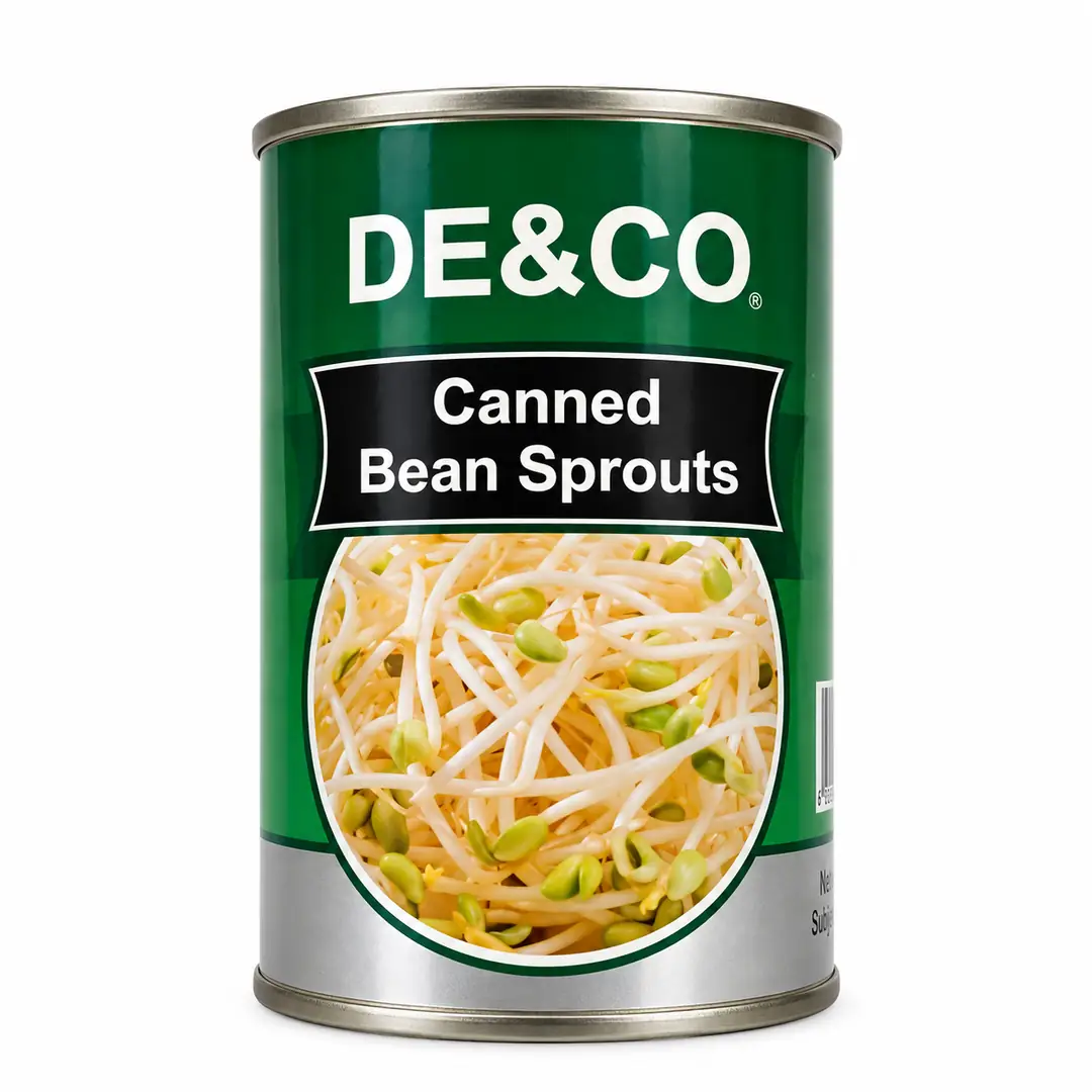 DE&CO Konserve Fasulye Filizi 425g – Canned Bean Sprouts