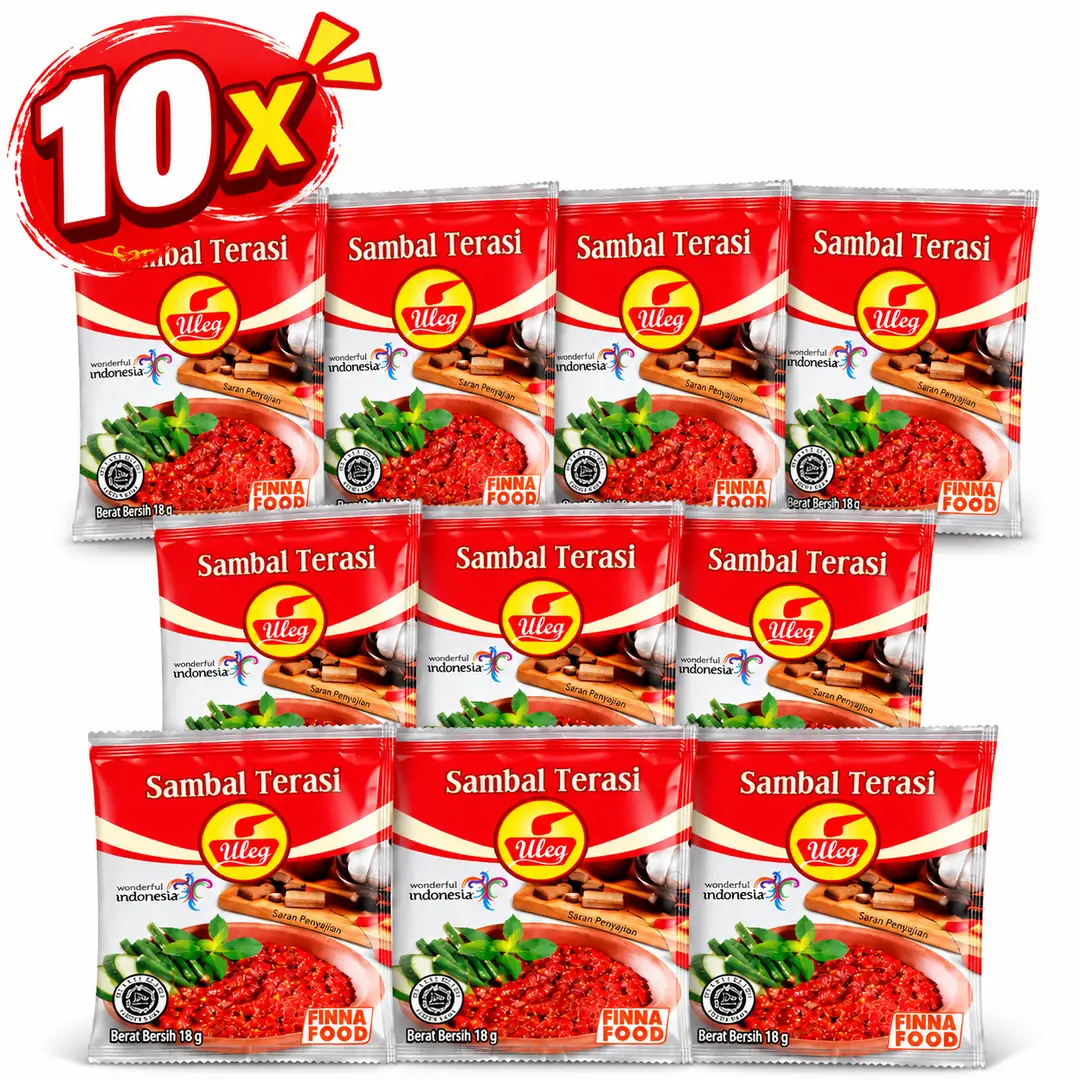 Uleg sambal terasi 10 adet
