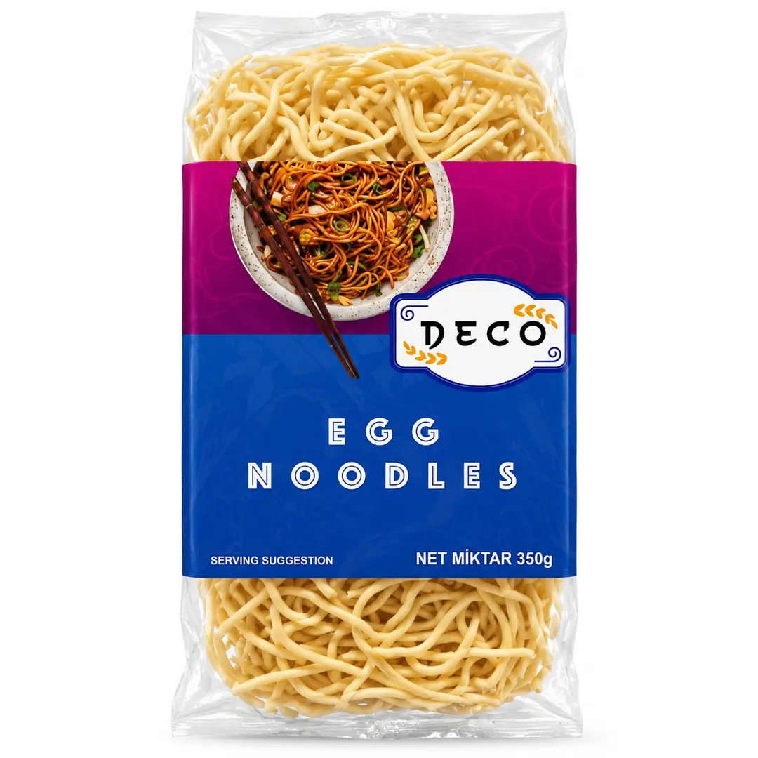 DECO Yumurtalı Noodle 350g – Egg Noodle