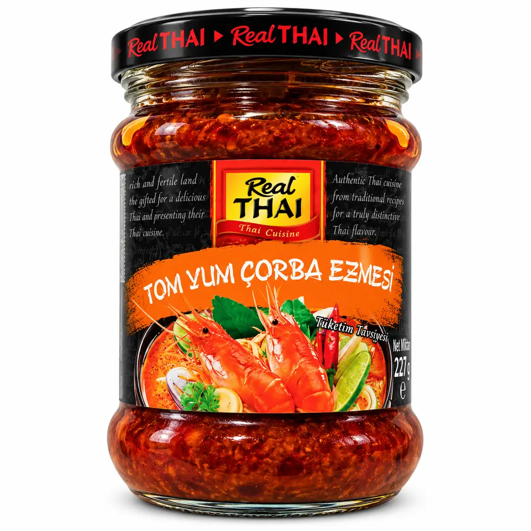 Real Thai Tom Yum Çorba Ezmesi 227g – Tom Yum Soup Paste
