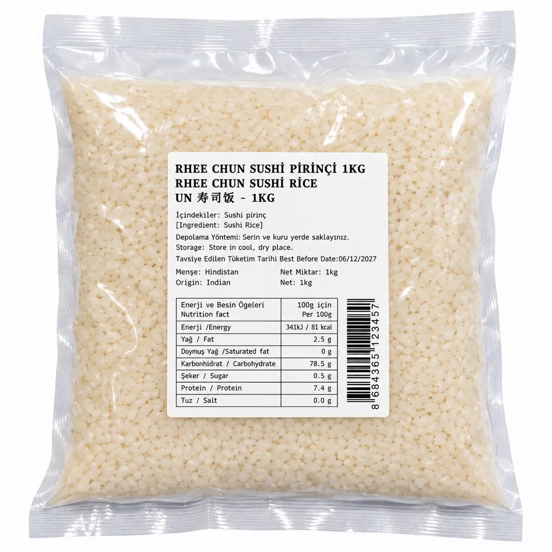Rhee Chun Sushi Pirinci 1KG – Sushi Rice