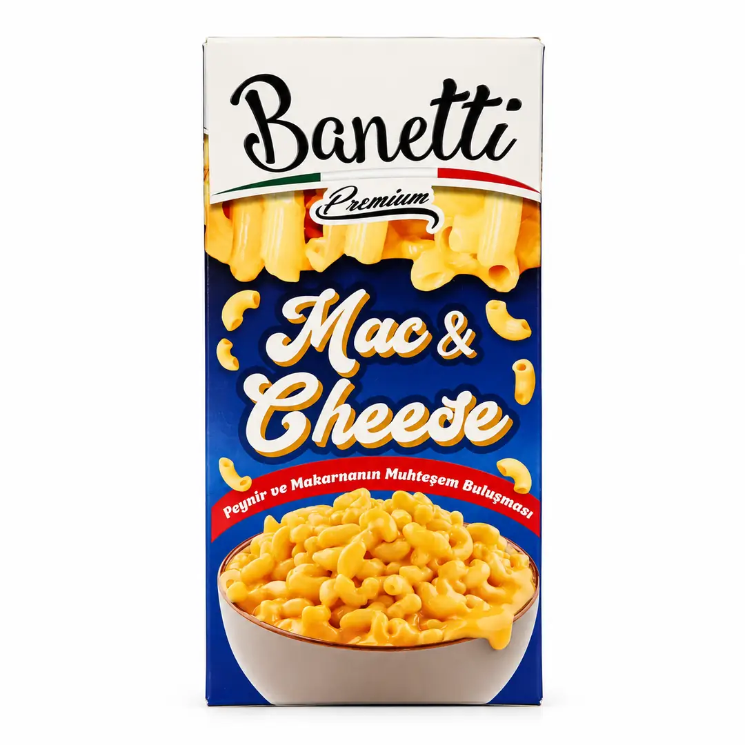 Banetti Premium Mac & Cheese Hazır Makarna
