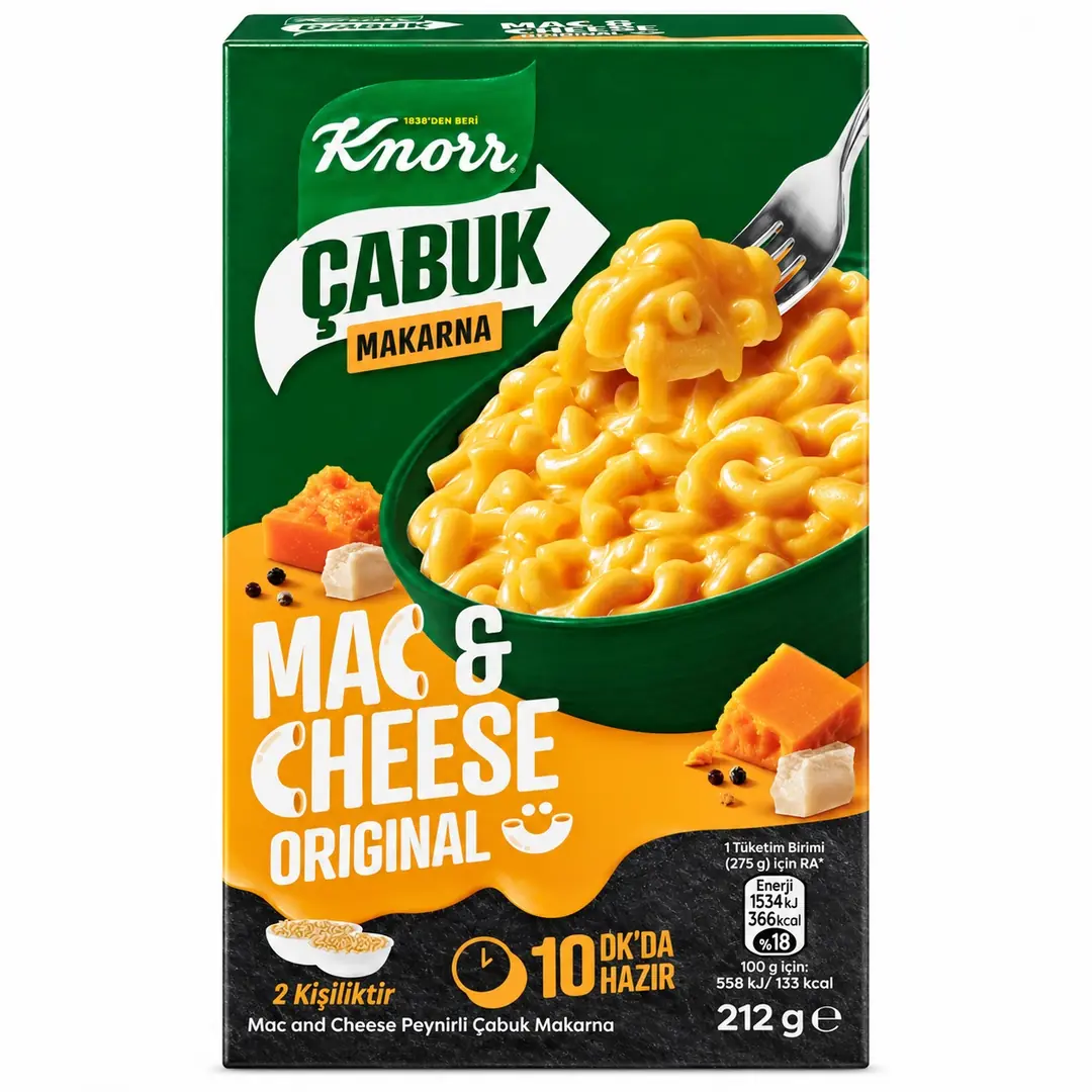 KNORR ÇABUK MAC&CHEESE 212G