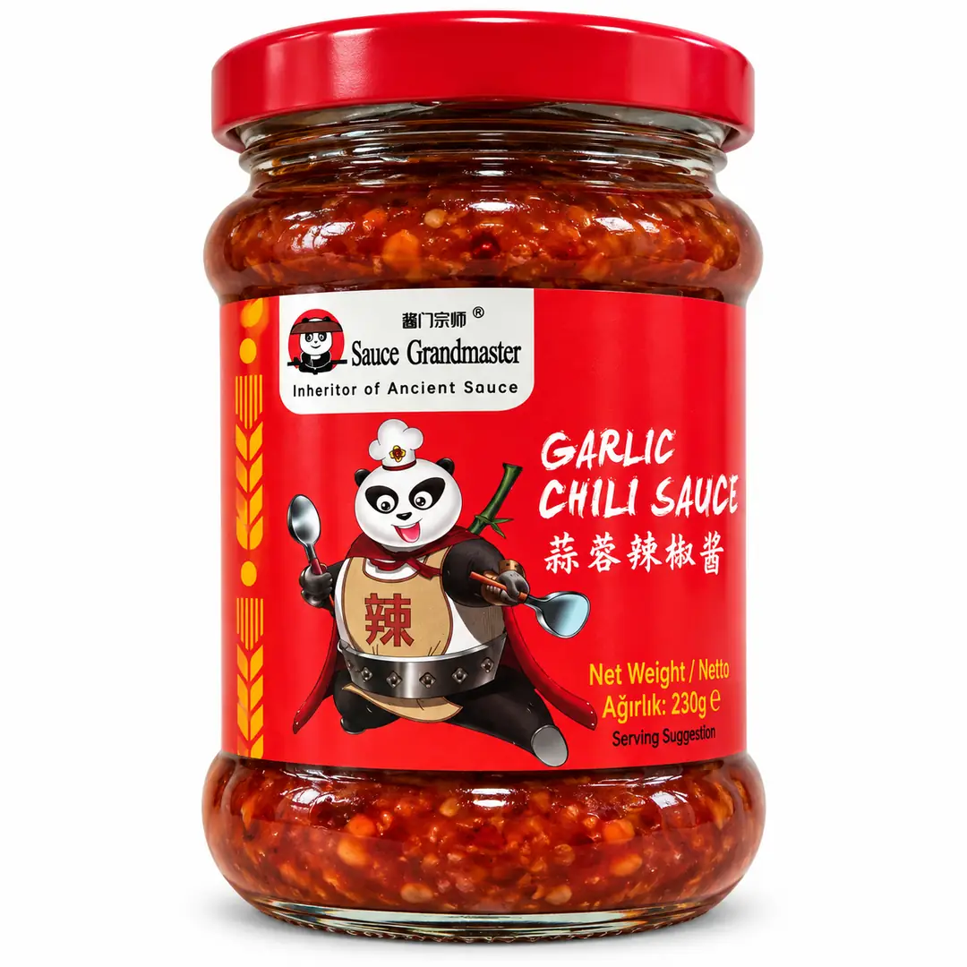 Sauce Grandmaster Sarımsaklı Acı Biber Sosu 230g – Garlic Chili Sauce